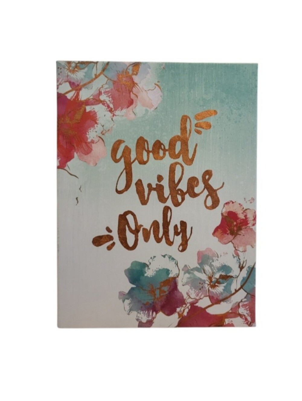 Canvas Print "good vibes only" Wall Art